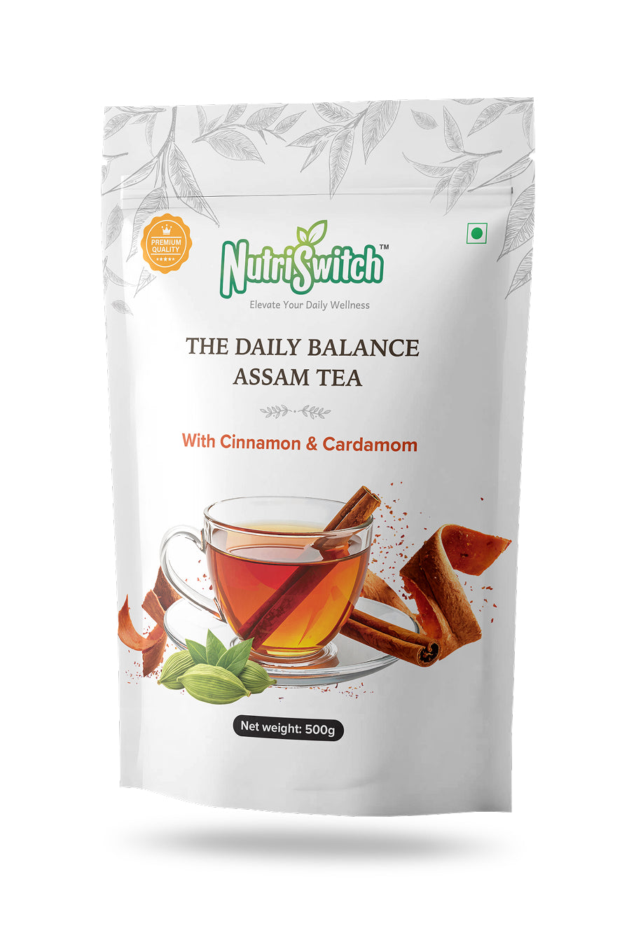 The Daily Balance Assam Tea with Cinnamon & Cardamom