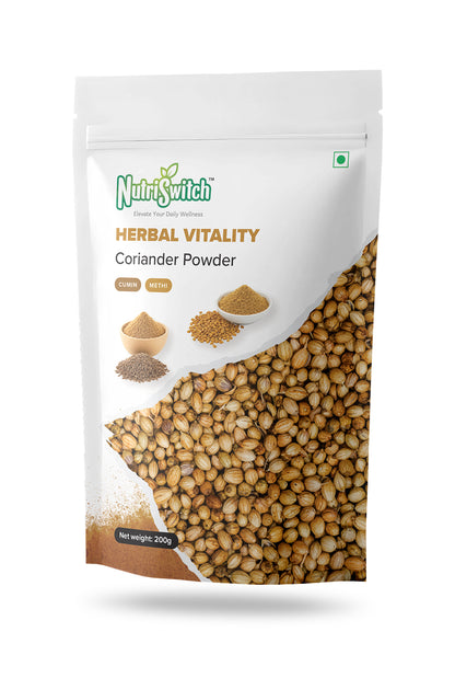 Herbal Vitality Coriander Powder with Cumin & Methi